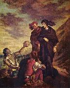 Eugene Delacroix Hamlet und Horatio auf dem Friedhof china oil painting artist
